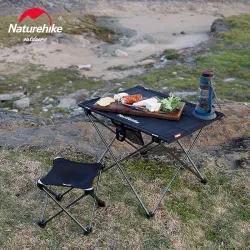 NATUREHIKE L01: Ultralekki i przenośny aluminiowy stołek kempingowy